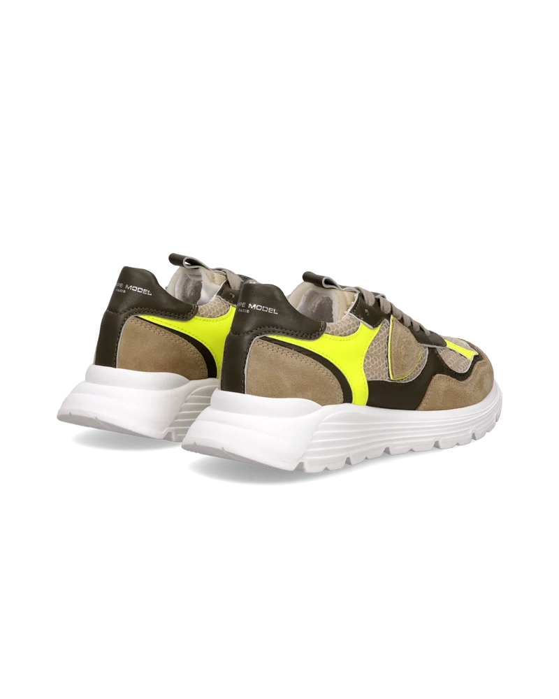 Sneakers Olympique Junior, Beige Yellow