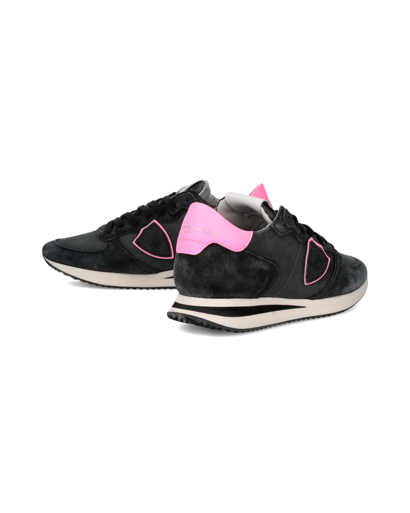 Sneakers Trpx Running Women, Black Fuchsia