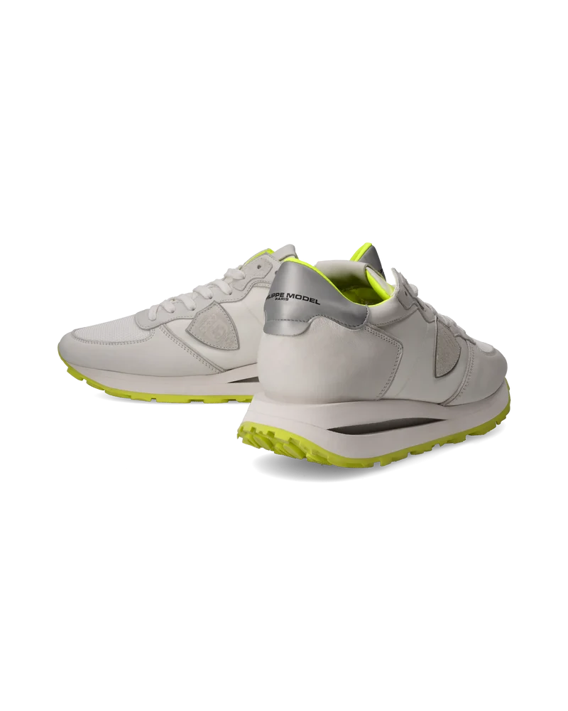 Sneakers Tropez Haute Running Men, White Yellow