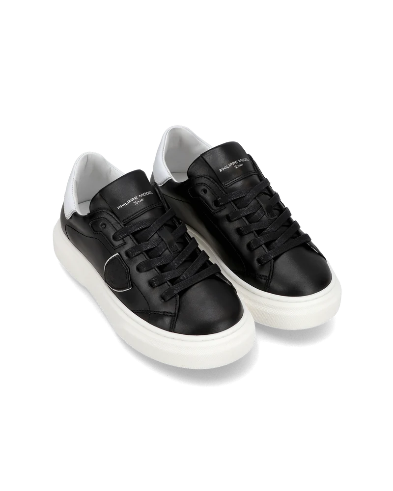 Sneakers Temple Junior, Black White