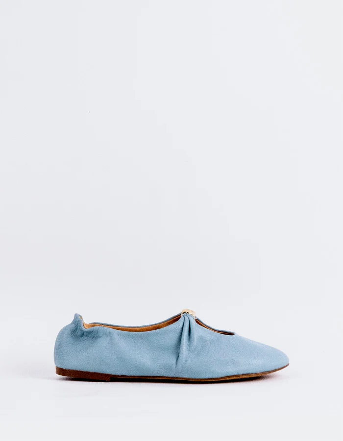 Lucette Blue Leather