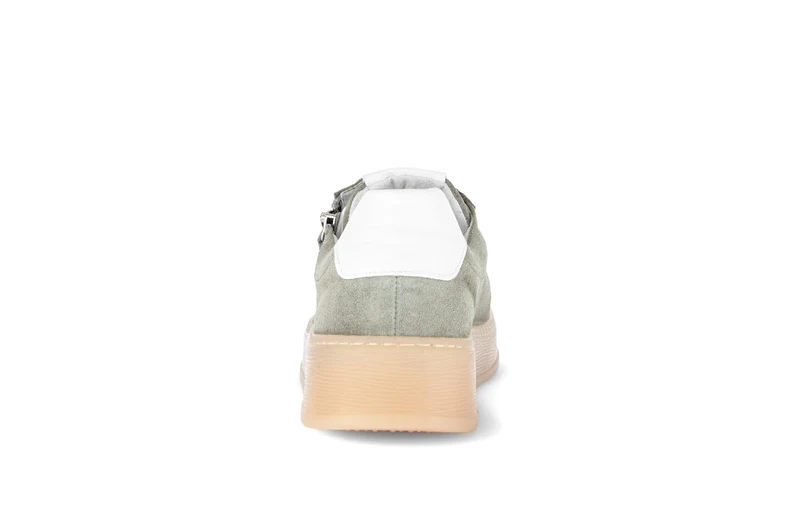 Baskets vert d’eau en nubuck