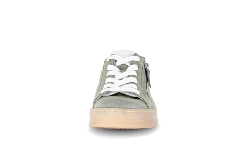 Baskets vert d’eau en nubuck