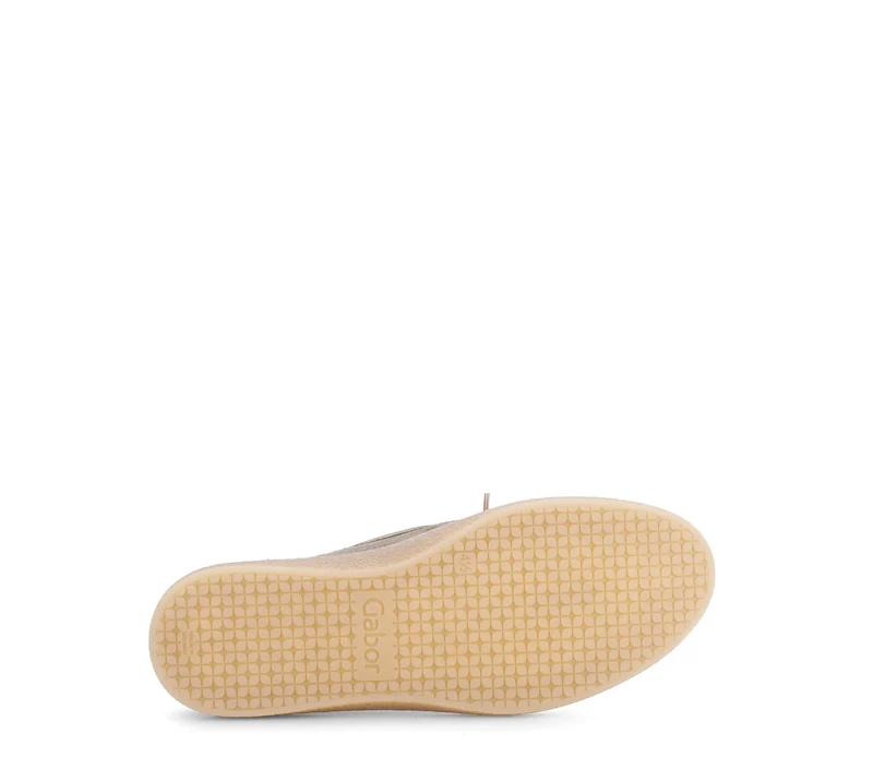 Baskets grises en cuir
