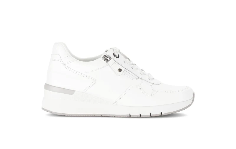 Baskets blanches en cuir