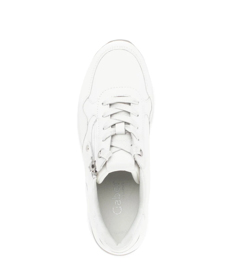 Baskets blanches en cuir
