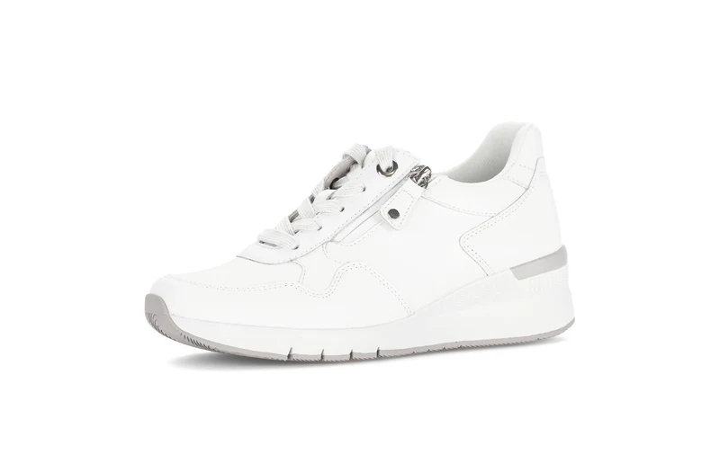 Baskets blanches en cuir