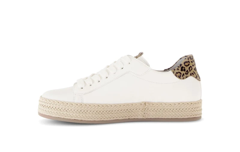 Baskets blanches en cuir