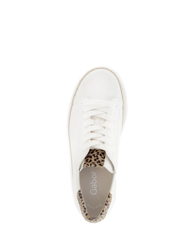 Baskets blanches en cuir