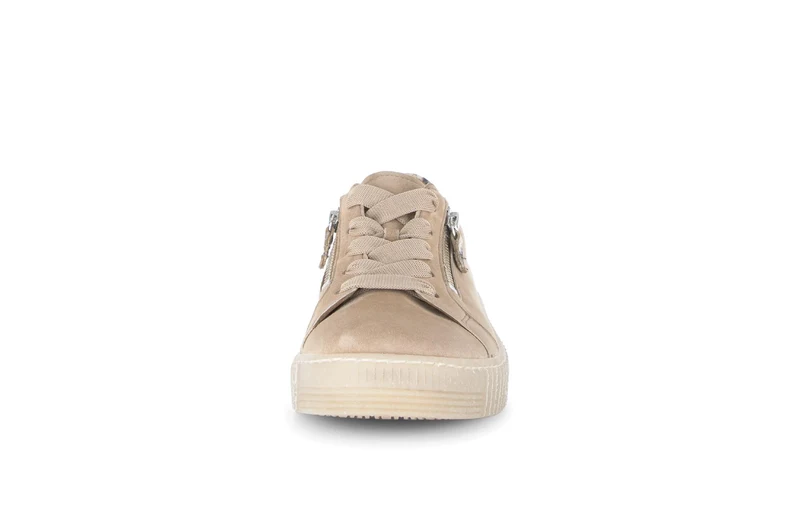 Baskets beiges en nubuck