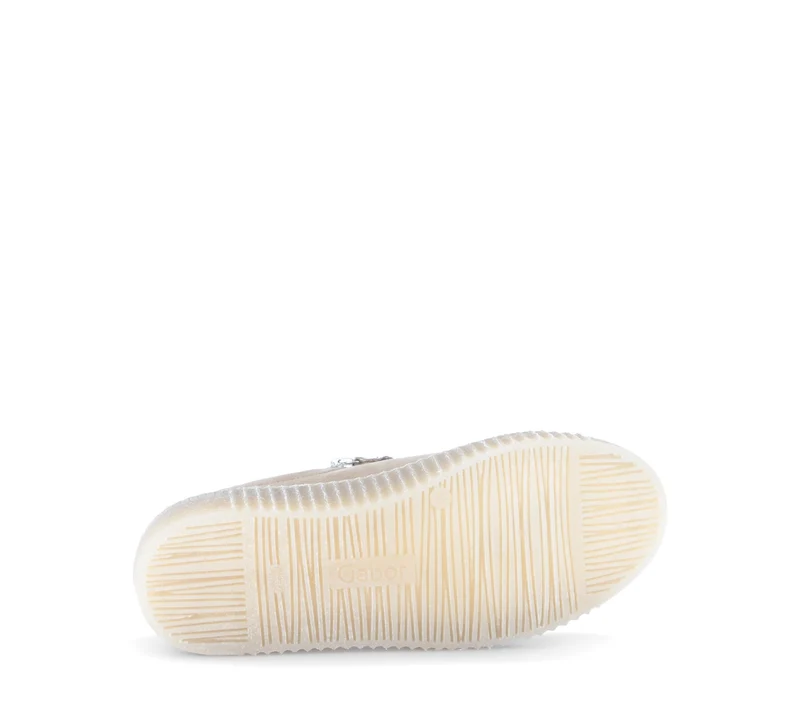 Baskets beiges en nubuck