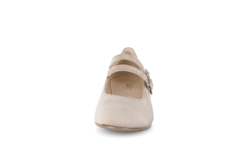 Escarpins beige en nubuck