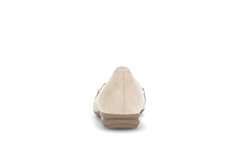 Ballerines beiges en nubuck