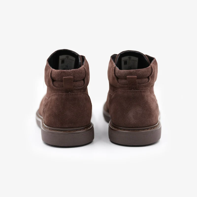 Boots en cuir Arizona marron chocolat