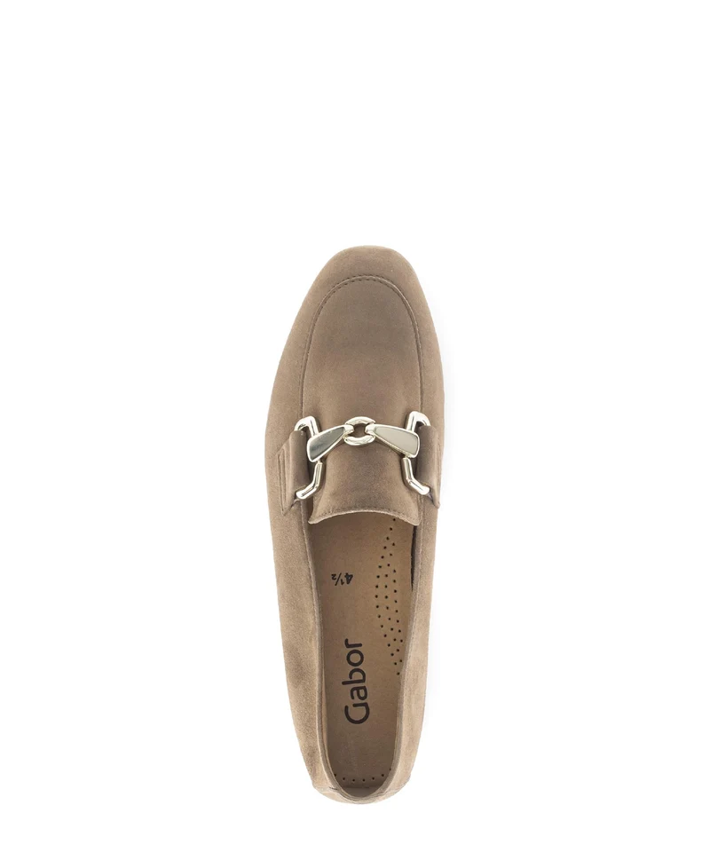 Mocassins marron en Nubuck
