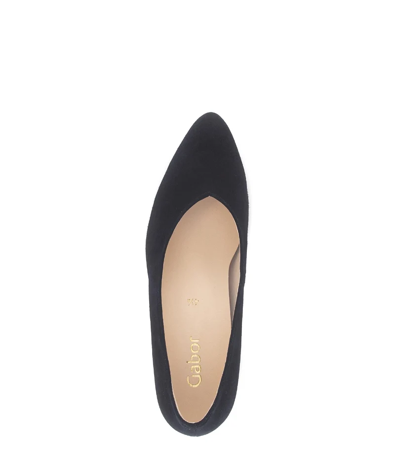 Escarpins bleus en nubuck