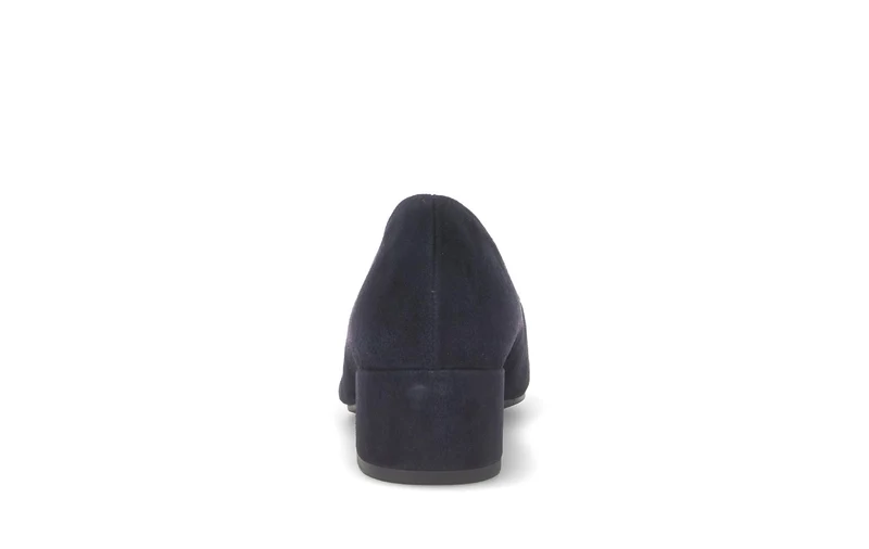 Escarpins bleus en nubuck