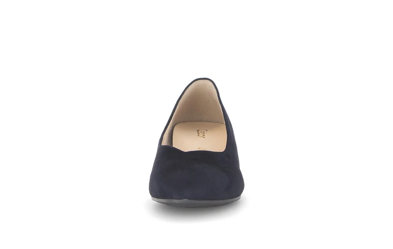 Escarpins bleus en nubuck
