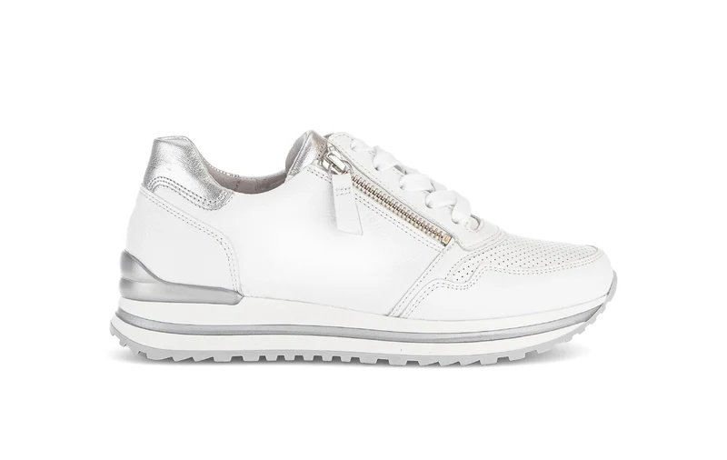 Baskets blanches en cuir
