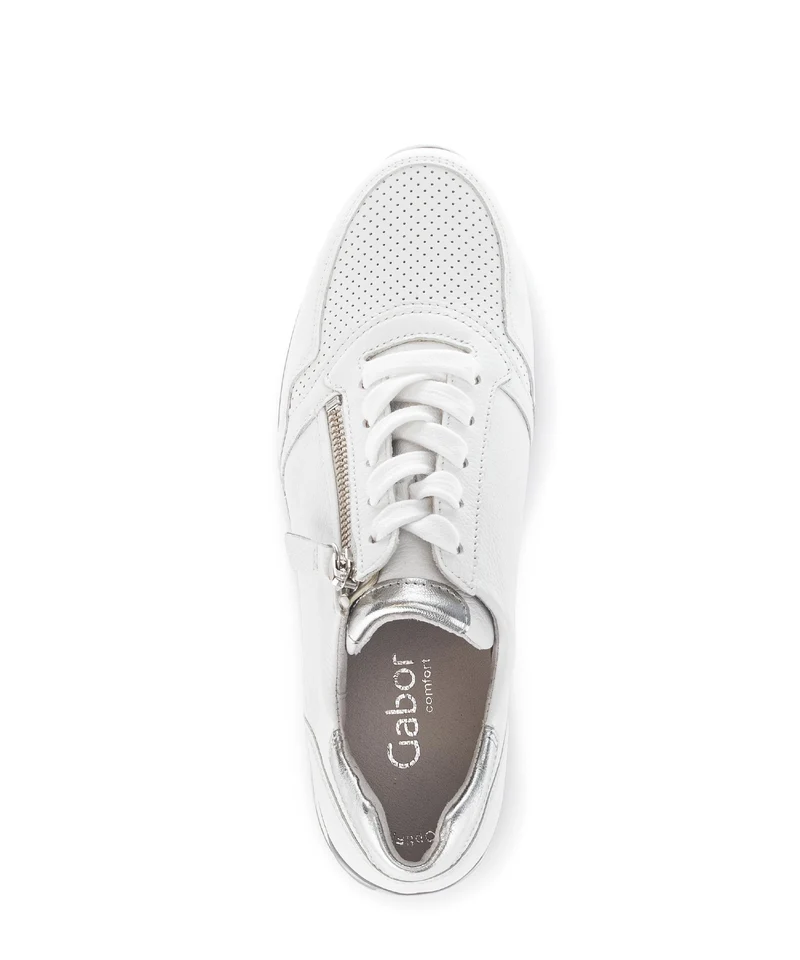 Baskets blanches en cuir