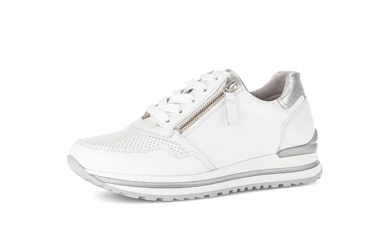 Baskets blanches en cuir
