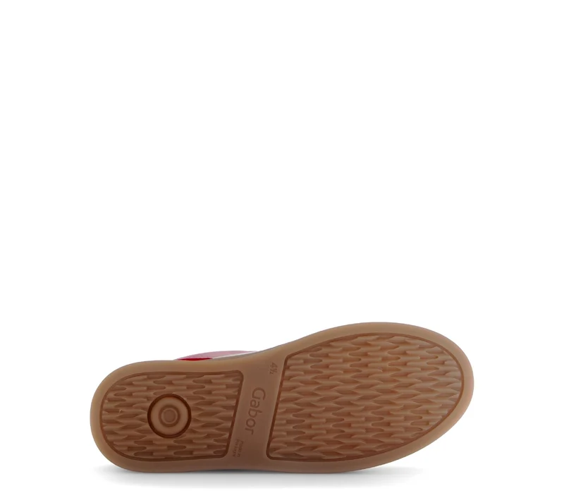 Baskets roses et rouges en Nubuck