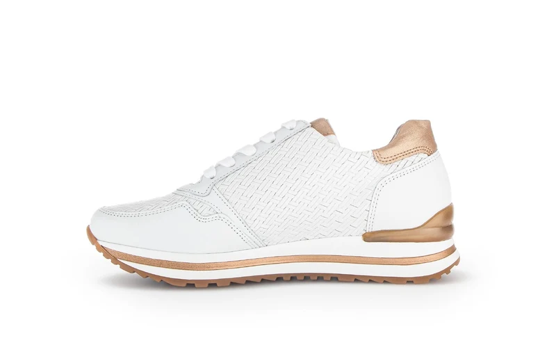 Baskets blanches en cuir