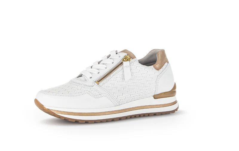 Baskets blanches en cuir
