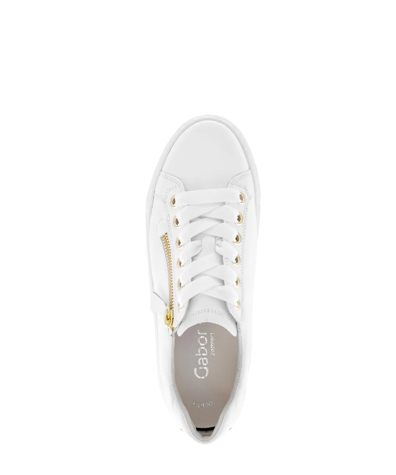 Baskets blanches en cuir