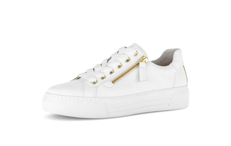 Baskets blanches en cuir