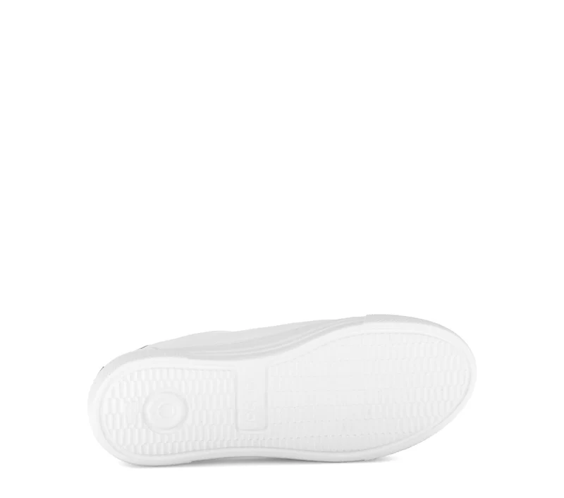 Baskets blanches en cuir