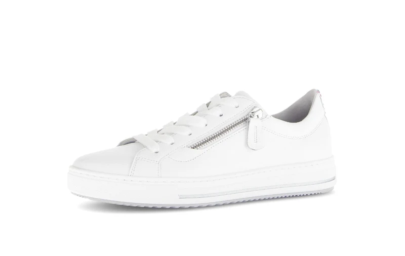 Baskets blanches en cuir