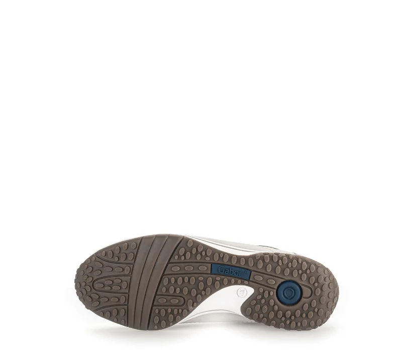 Baskets grises en cuir