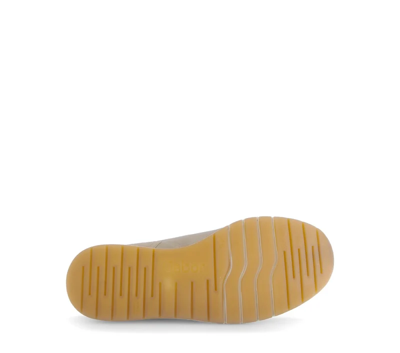 Baskets beiges en nubuck (adaptées Hallux Valgus)