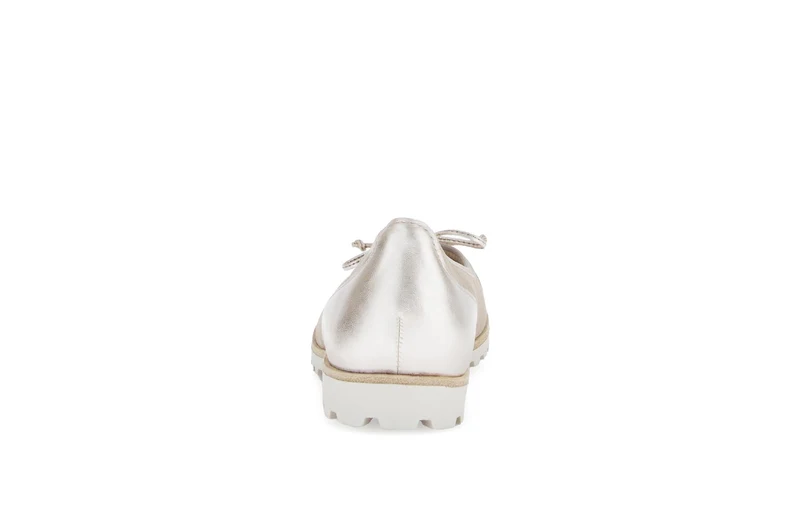 Ballerines beiges en nubuck