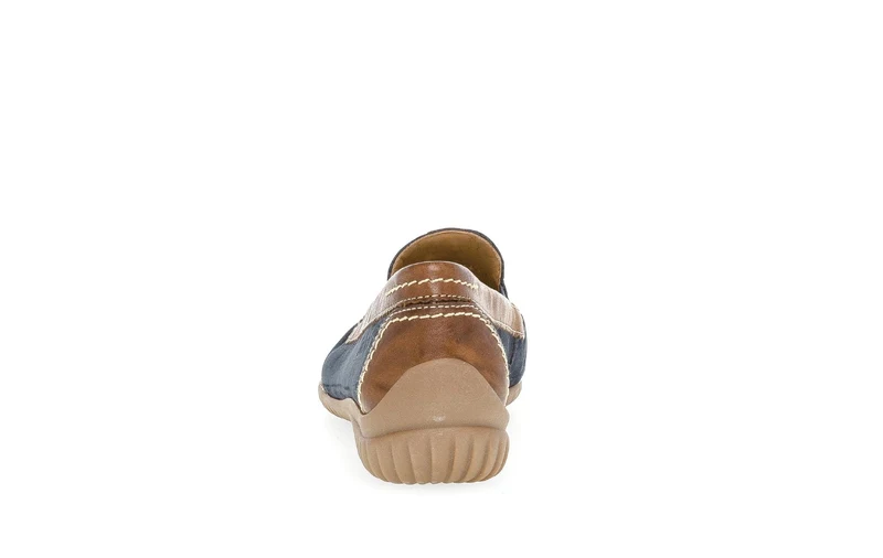 Mocassins bleu marine en nubuck