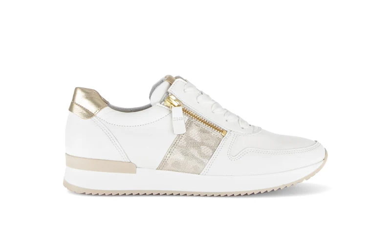 Baskets blanches en cuir