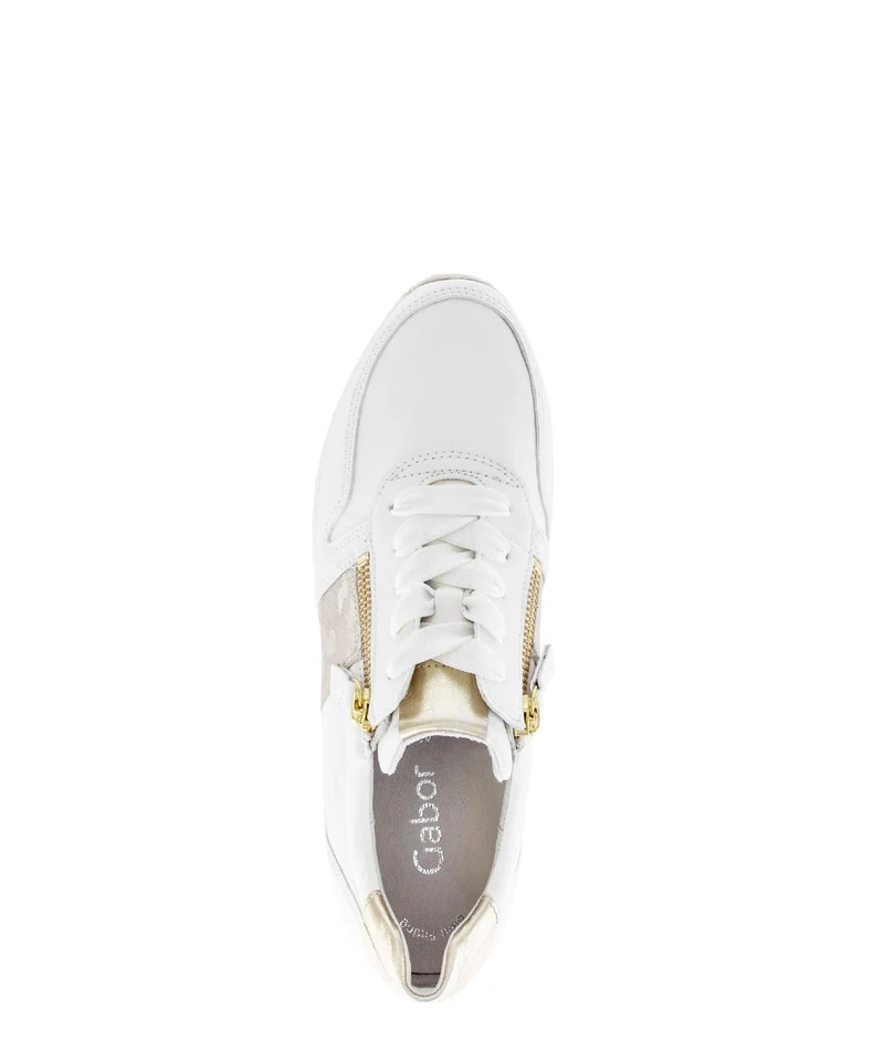 Baskets blanches en cuir
