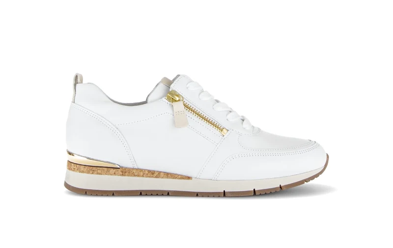Baskets blanches en cuir