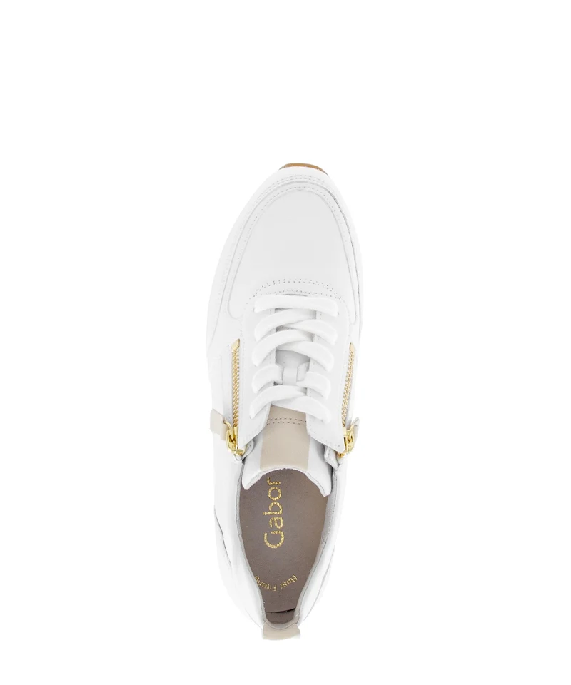 Baskets blanches en cuir
