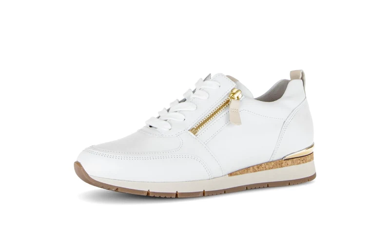 Baskets blanches en cuir