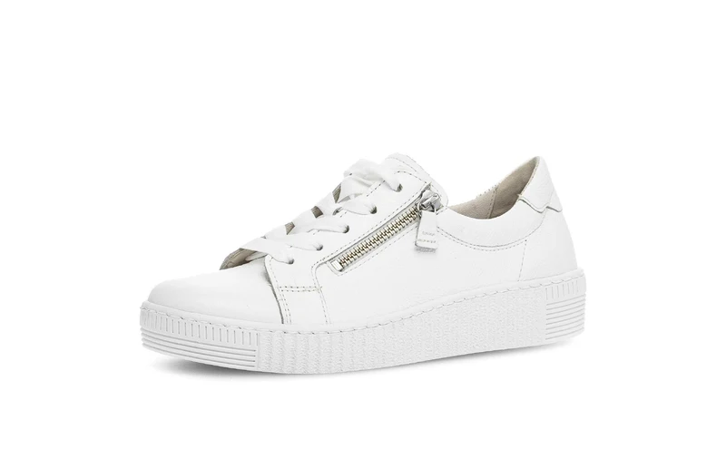 Baskets blanches en cuir