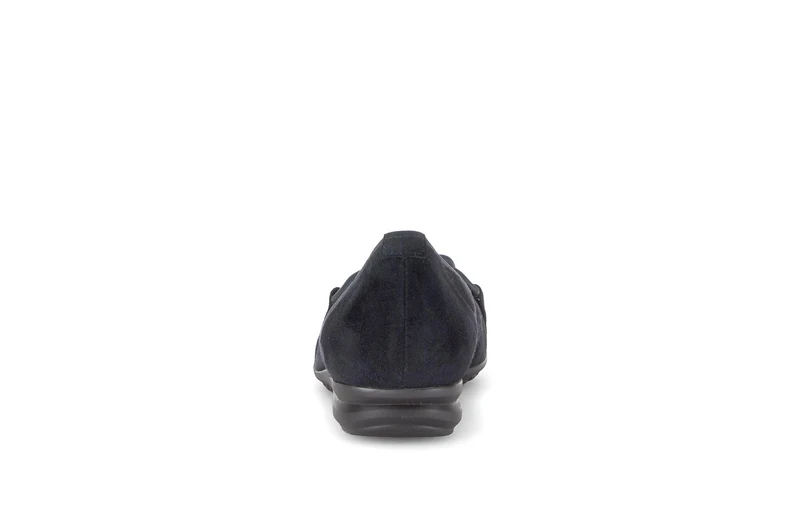 Ballerines bleues en nubuck