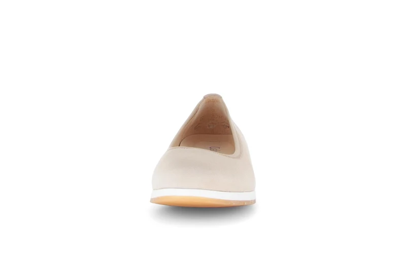Ballerines beiges en Nubuck