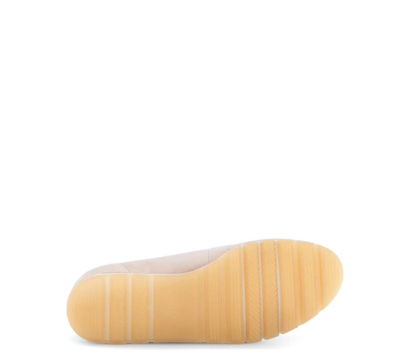 Ballerines beiges en Nubuck