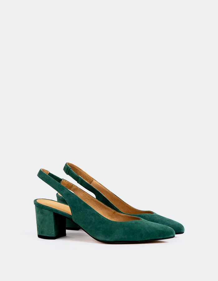 Vereda Green Suede