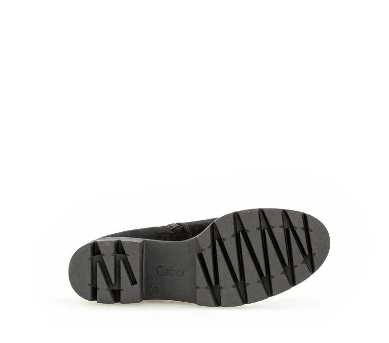Bottes noires en velours
