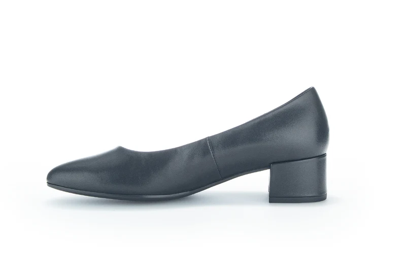 Escarpins noirs en cuir