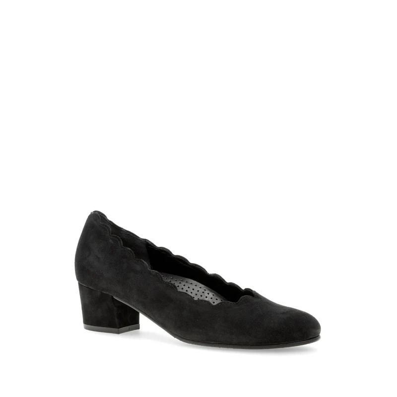 Escarpins noirs en velours