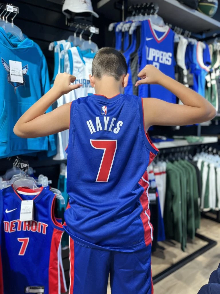 Short Nike Nba Enfant Icon Detroit Pistons